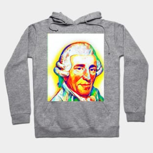 Joseph Haydn Colourful Portrait | Joseph Haydn Artwork 12 Hoodie